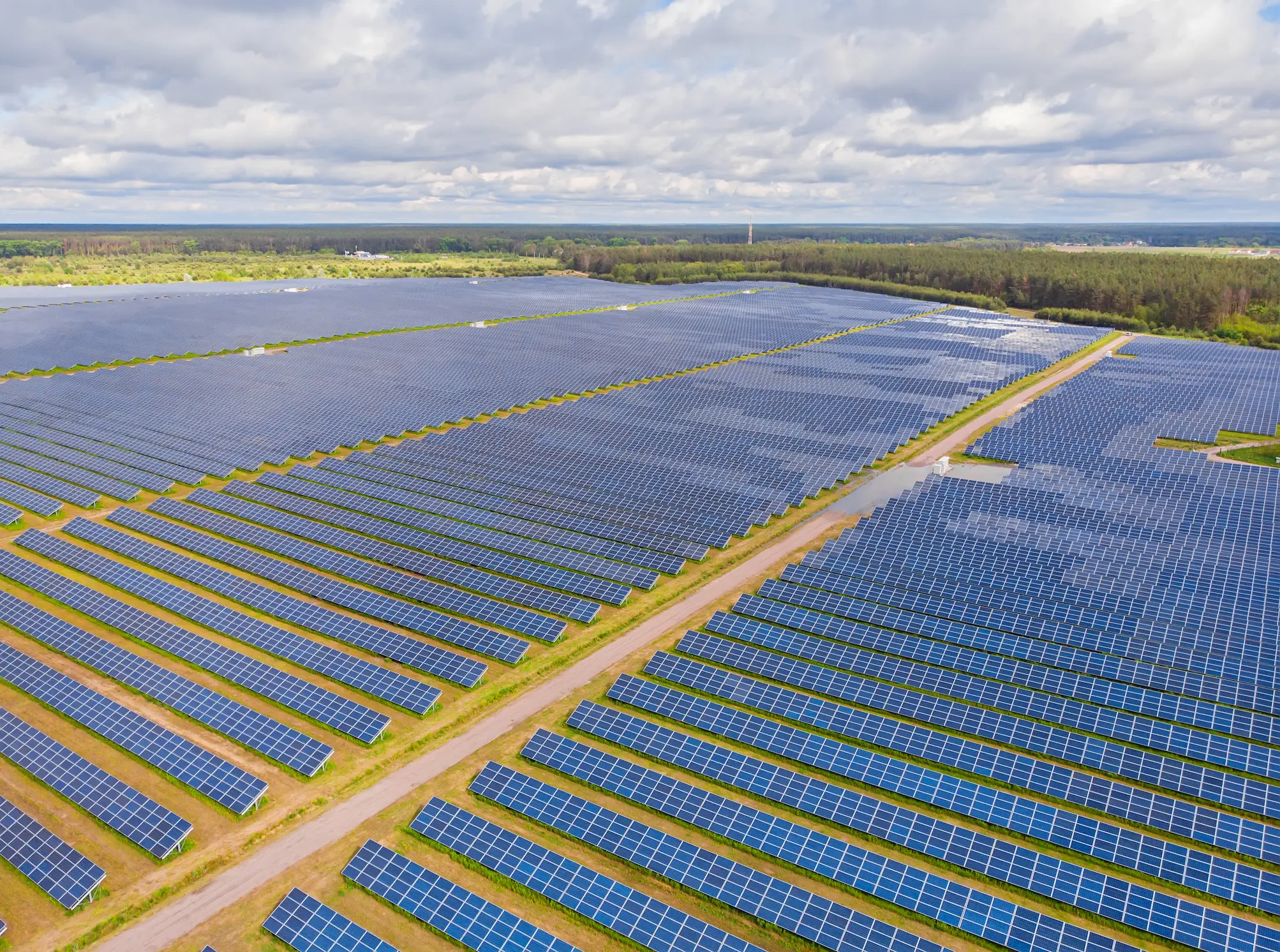 Solar Power Plant Construction